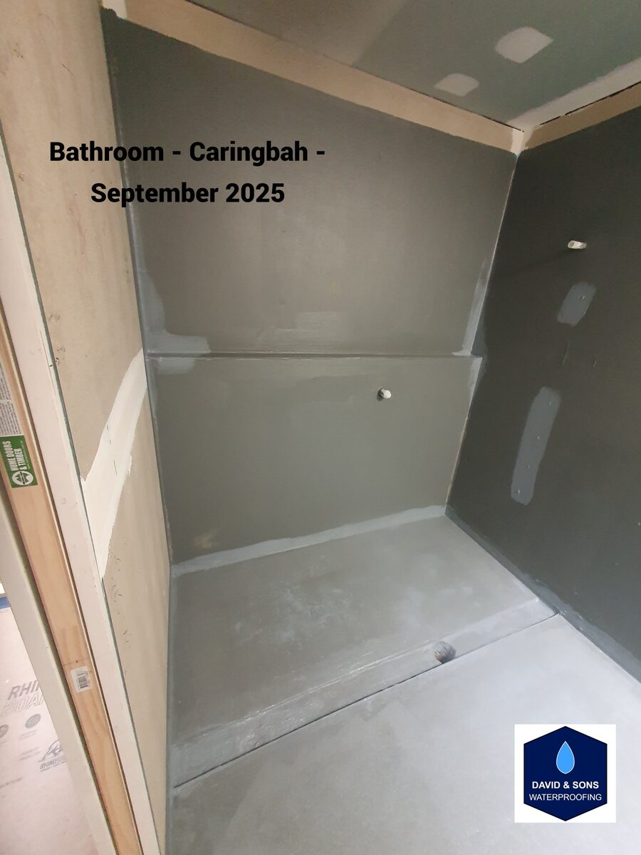 Bathroom waterproofing in Caringbah, Sydney